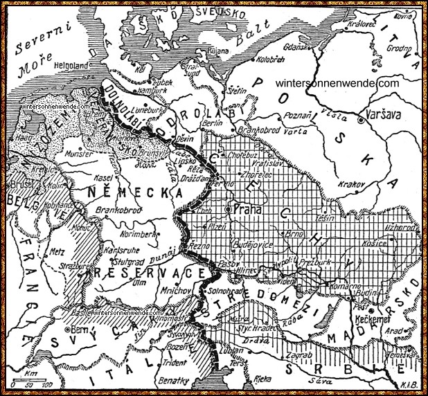 Karte Nr. 3: Hanuš Kuffner, 'Unser Staat 
und der Weltfrieden'