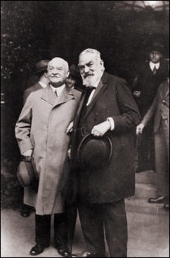 Carl Duisburg und Oskar von Miller, 1929.