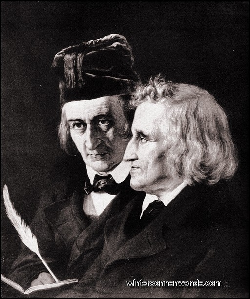 Wilhelm und Jacob Grimm.
