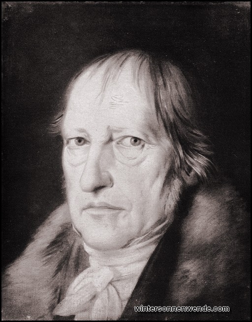 Georg Wilhelm Friedrich Hegel.