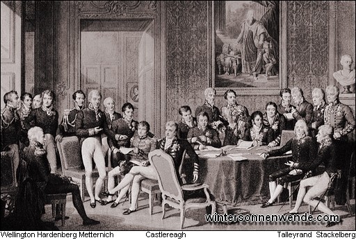Der Wiener Kongreß 1814/15.
