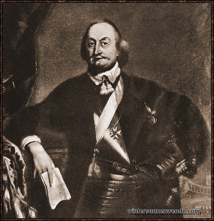 Johann Moritz, Fürst von 
Nassau-Siegen. Niederländischer Gouverneur und Feldmarschall in
Brasilien.