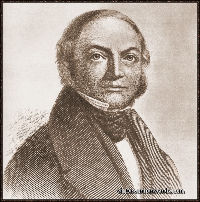 Karl Follen, *1796 in Romrod, Hessen, †1840 auf hoher See. Der erste 
Harvard-Professor für deutsche Literatur und Philosophie.