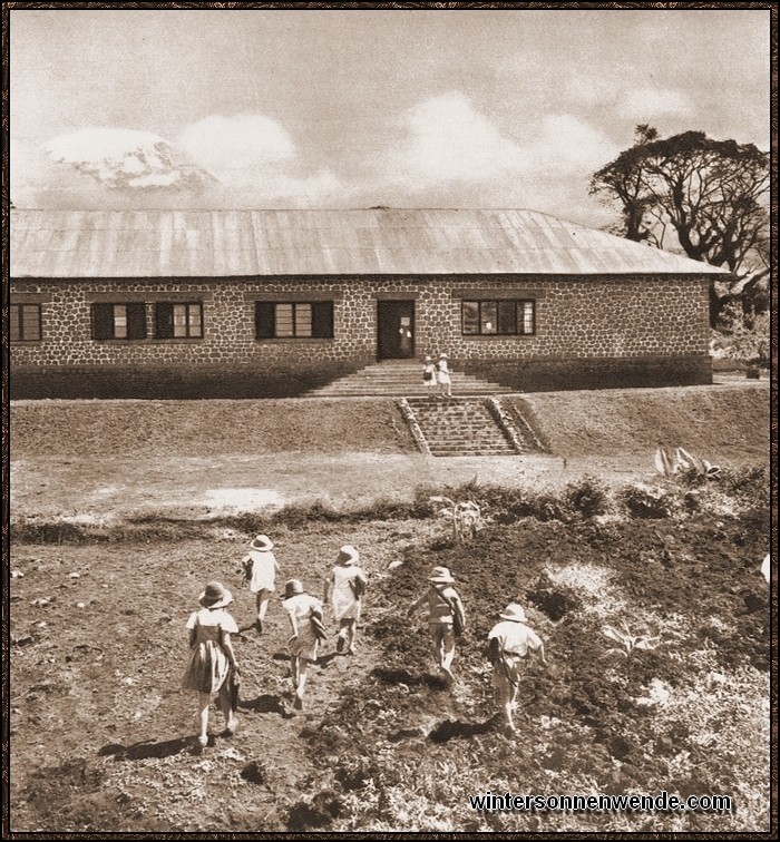 Die neue deutsche Schule am Kilimandscharo.