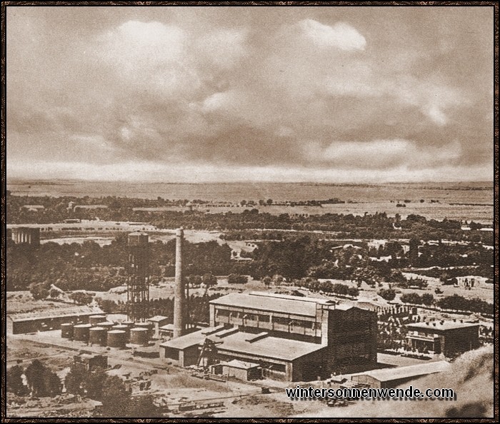 Die Glyzerin- und Seifenfabrik in Teheran erbauten deutsche Ingenieure im Auftrage
einer deutschen Firma.