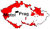 Lage von Motol und Prag