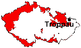Lage von Troppau