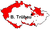 location of Bohemian Trübau