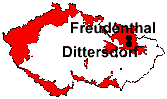location of Dittersdorf and Freudenthal