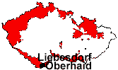 location of Liebesdorf and Oberhaid