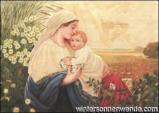 Mutter 
Maria, Gemälde von Adolf Hitler, Öl/Leinwand, 1913