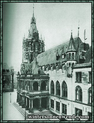 Köln. Das Rathaus.