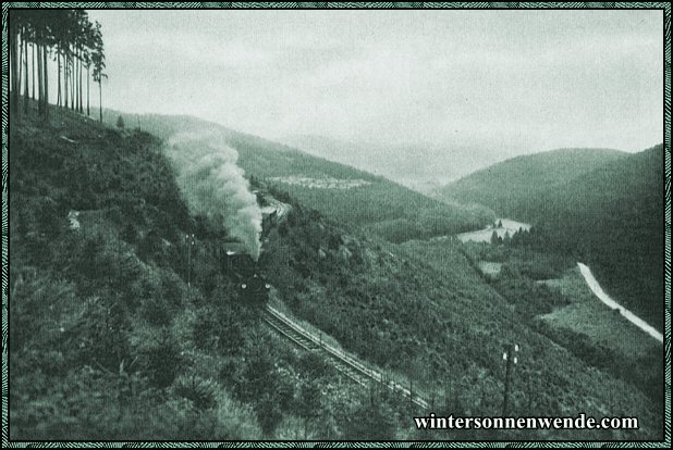 Harzquerbahn.