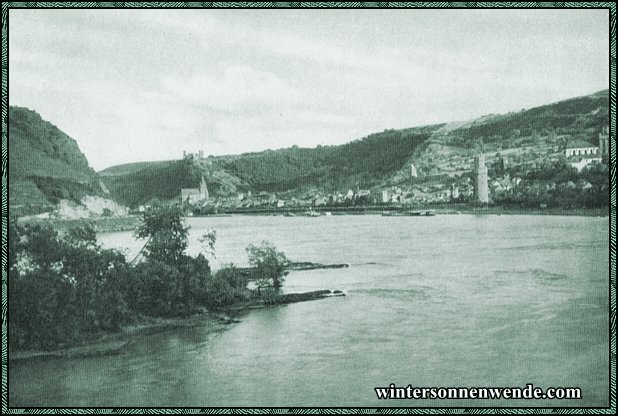 Der Rhein bei Oberwesel.