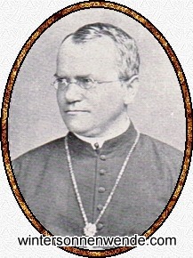 Abt Gregor Mendel, der Entdecker der Vererbungsregeln