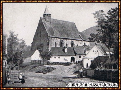 Dorfkirche in Durlos in Siebenbürgen