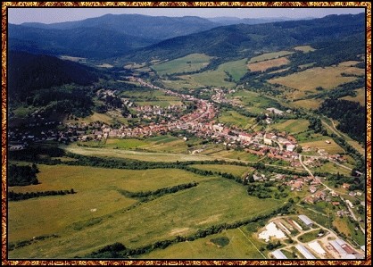 Moderne Ansicht: Blick auf Einsiedel an der Göllnitz