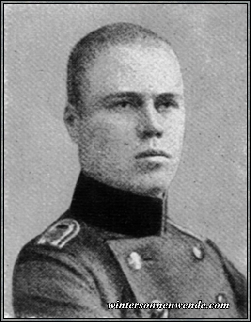 Leutnant Krüger.
