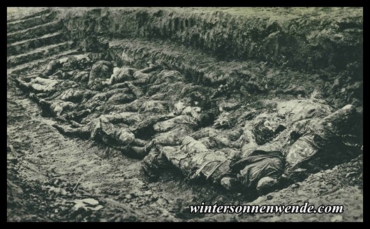 Massengrab 45
deutscher Ermordeter bei Sompolno.