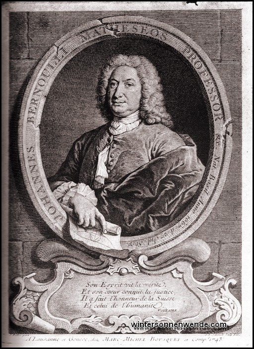 Johann Bernoulli.