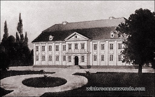 Schloß Lubowitz bei Ratibor, Wohnsitz der Familie Eichendorff.