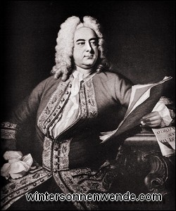 Georg Friedrich Händel. Gemälde von Thomas Hudson, 1749.
