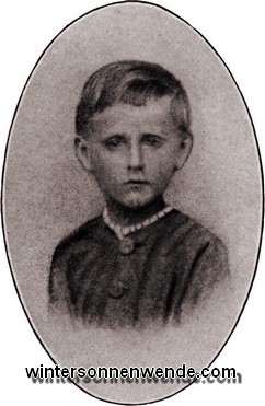 Carl Peters, 6 Jahre alt.