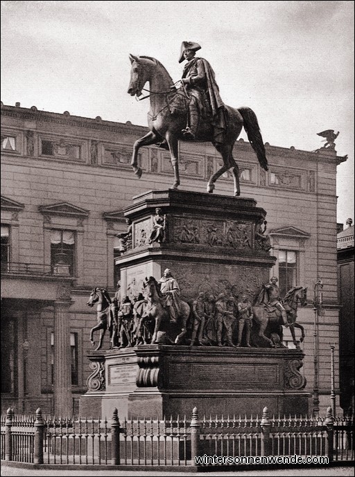 Denkmal Friedrichs des Großen.