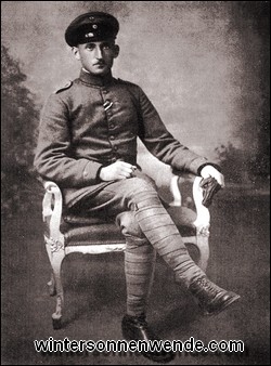 Albert Leo Schlageter, 1916.
