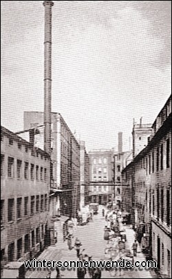 Die erste Fabrikanlage von Siemens und Halske.