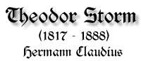 Theodor Storm, 1817-1888, von Hermann Claudius