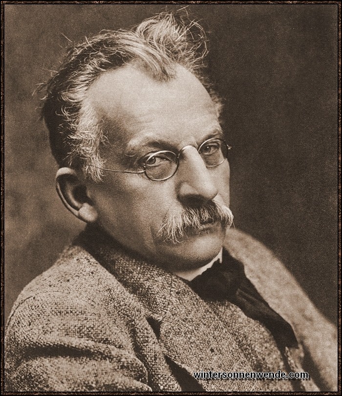 Hans Pfitzner, *1869 in Moskau. Komponist.
