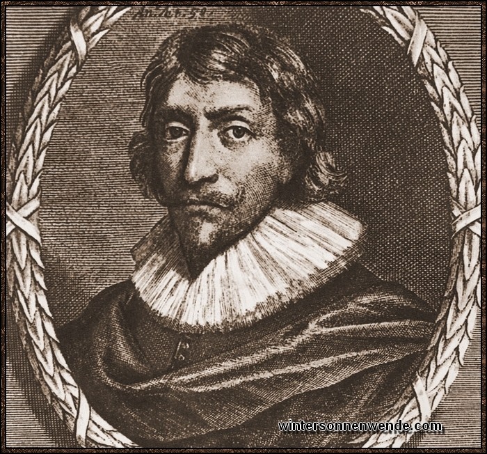 Georg Rudolf Weckherlin, *1584 in Stuttgart, †1653 in London. Der einzige 
Renaissance-Dichter der deutschen Literatur. Unterstaatssekretär im britischen
Außenministerium.