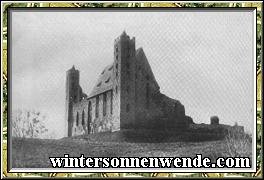 Ruine der Ordensburg Rehden