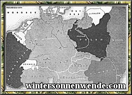 Die Mitte Europas im Jahre 1939