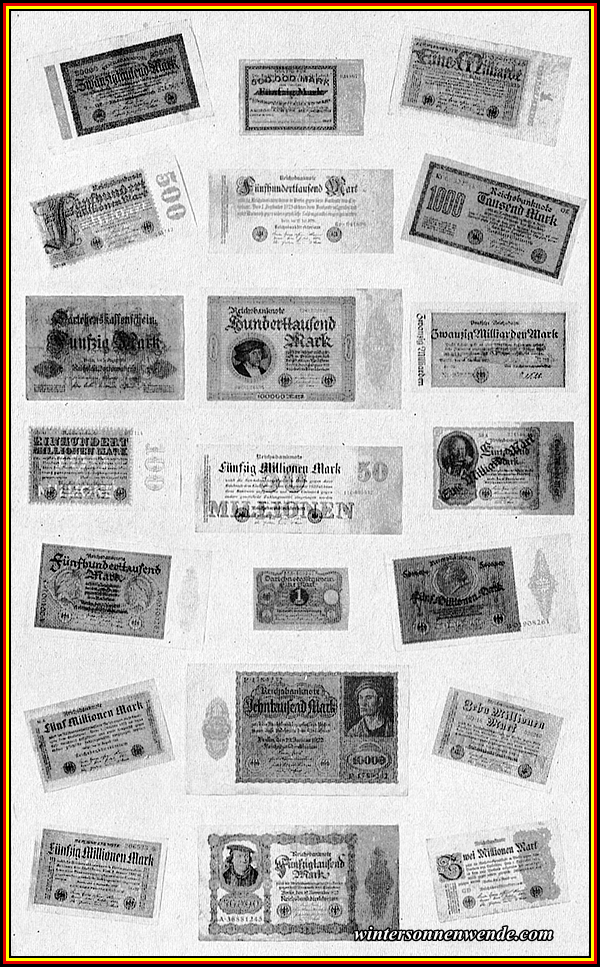 Inflation 
1922-1923.