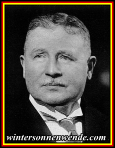 Reichswehrminister a. D. Dr. Wilhelm Groener.