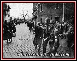 Straßenkampf mit Kommunisten in Eisleben, 12. Februar 1933.