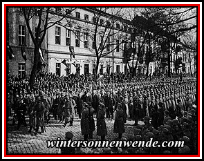 Potsdam, 21. März 1933. Ankunft der Regierung.