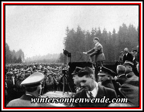 Der Führer bei Unterhaching am 21. März 1934.