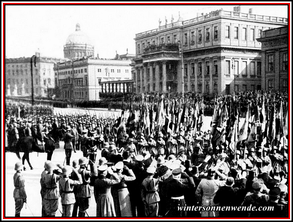 Heldengedenkfeier des 17. März 1935 in Berlin.
