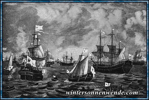 Die Kurbrandenburgische Flotte 1684.