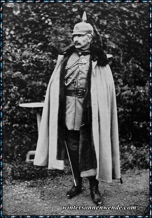 Kaiser Wilhelm II. im Felde.