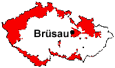Lage von Brüsau