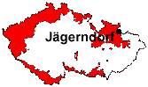 Lage von Jägerndorf