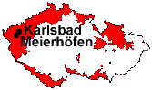 Lage von Meierhöfen und Karlsbad