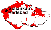 Lage von Schankau und Karlsbad