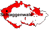 Lage von Schlaggenwald