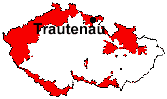 Lage von Trautenau