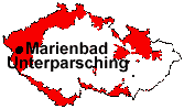 Lage von Unterparsching und Marienbad